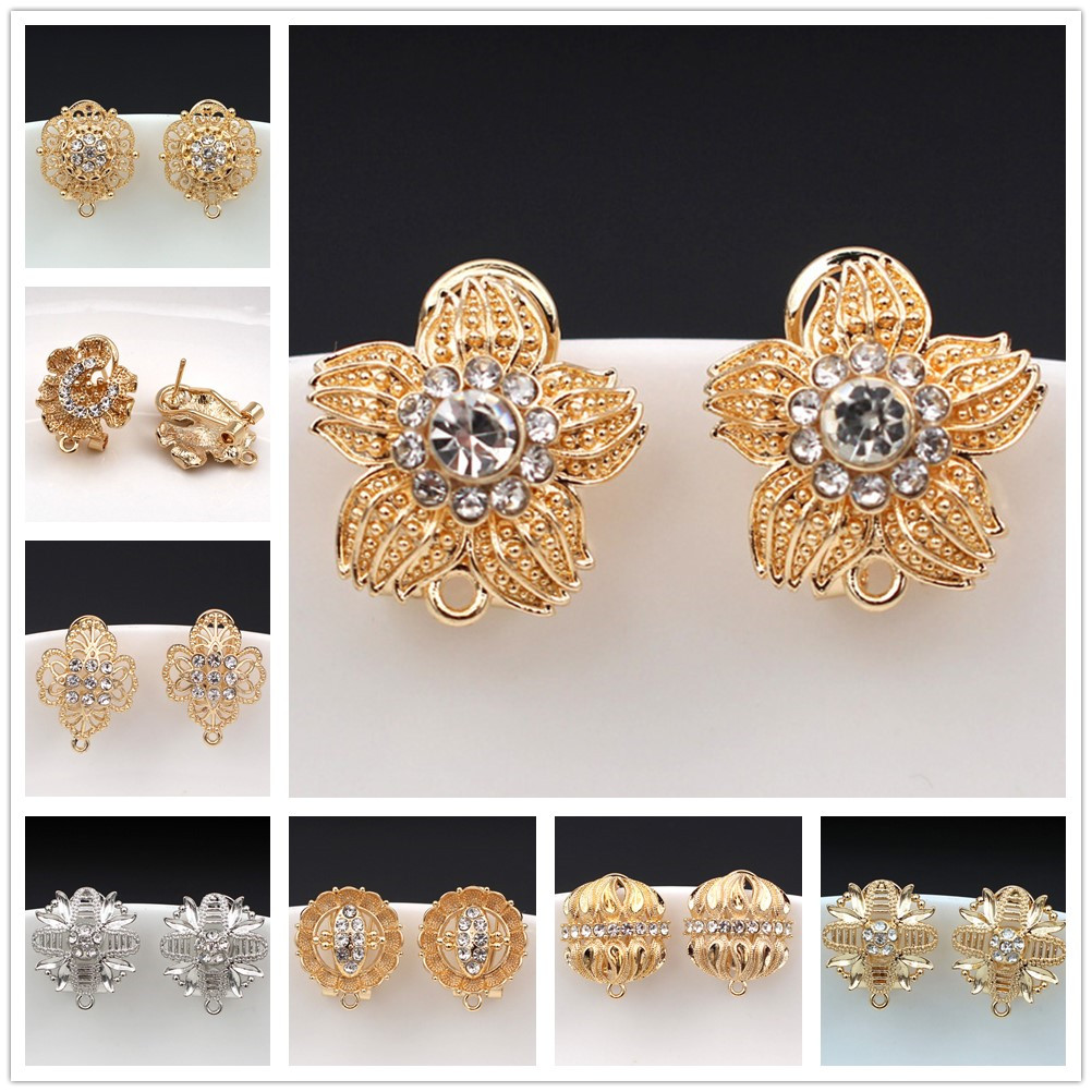 Jewelry Making Dubai - 10 par kolczyków z kwiatami z