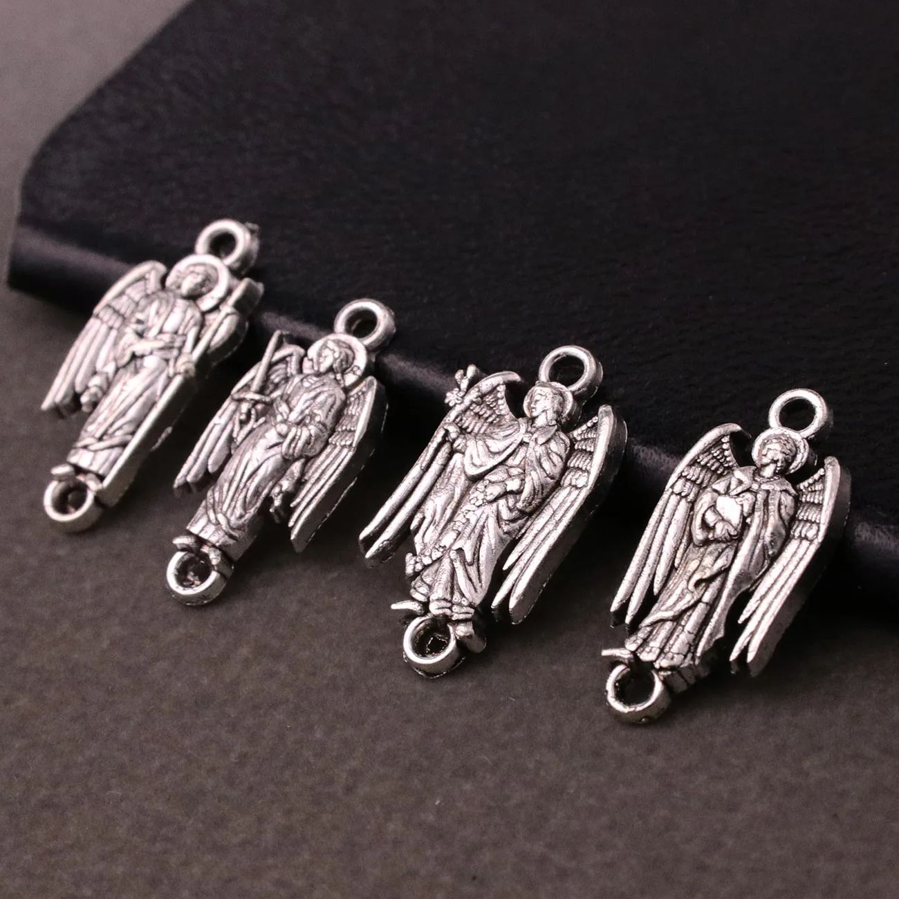Jewelry Making Michaels - 4 szt. Medal archanioła ochrona chrześcijańska