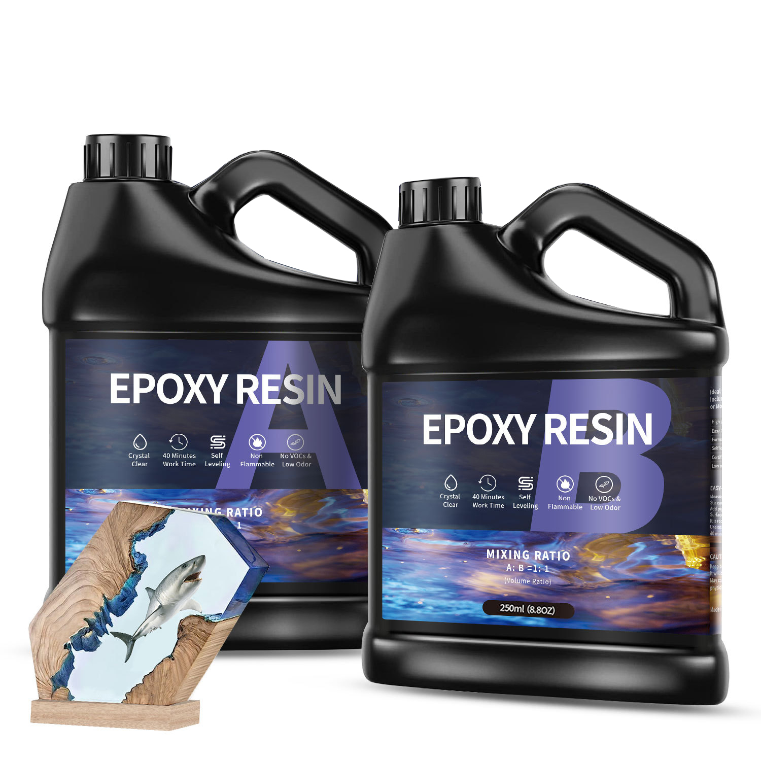 Jewelry Making Uv Resin Kit - 500g/1000g AB klej z żywicy epoksydowej