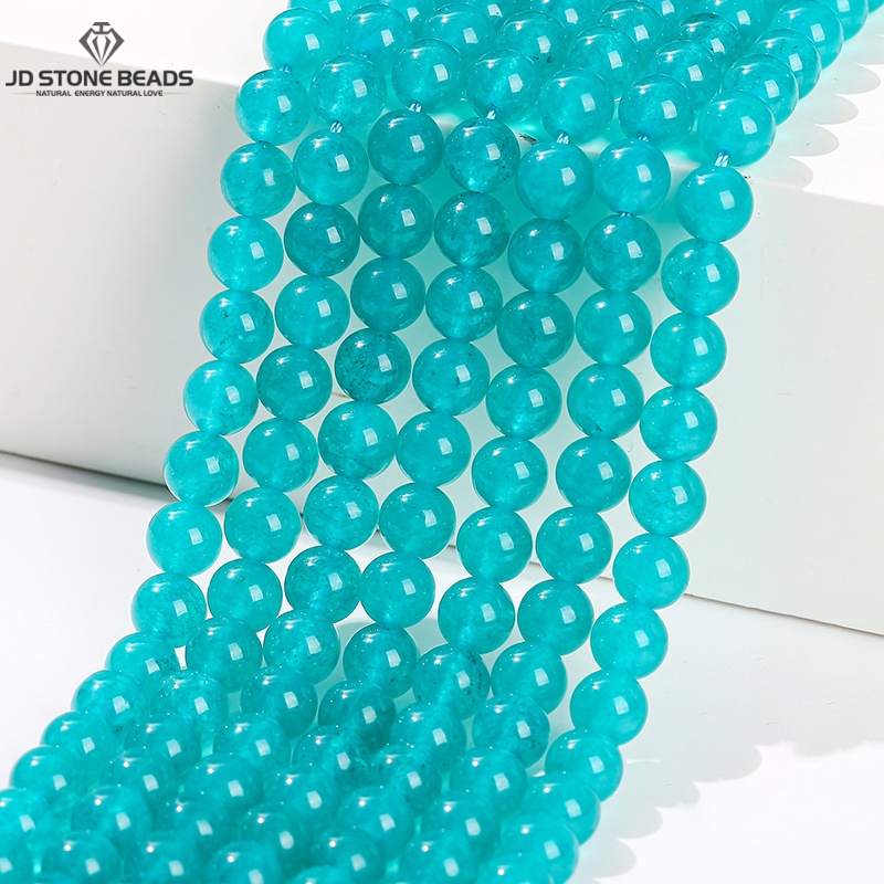 Jewelry Making Amazon - Koraliki z kamienia naturalnego Amazonka, chalcedon