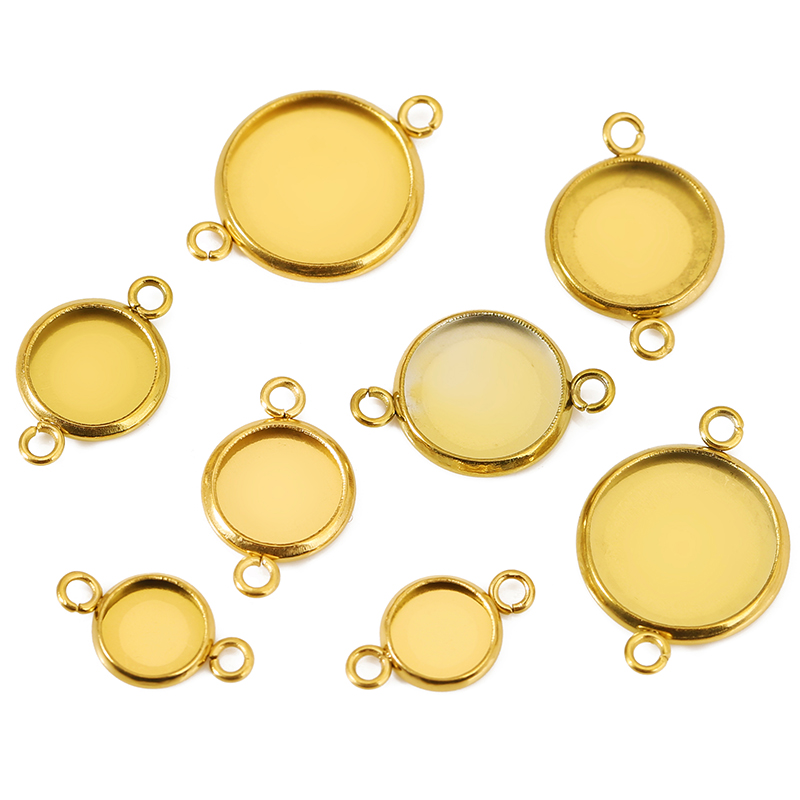 Jewelry Making Tray - 20 szt. Nieblaknące zawieszki ze stali