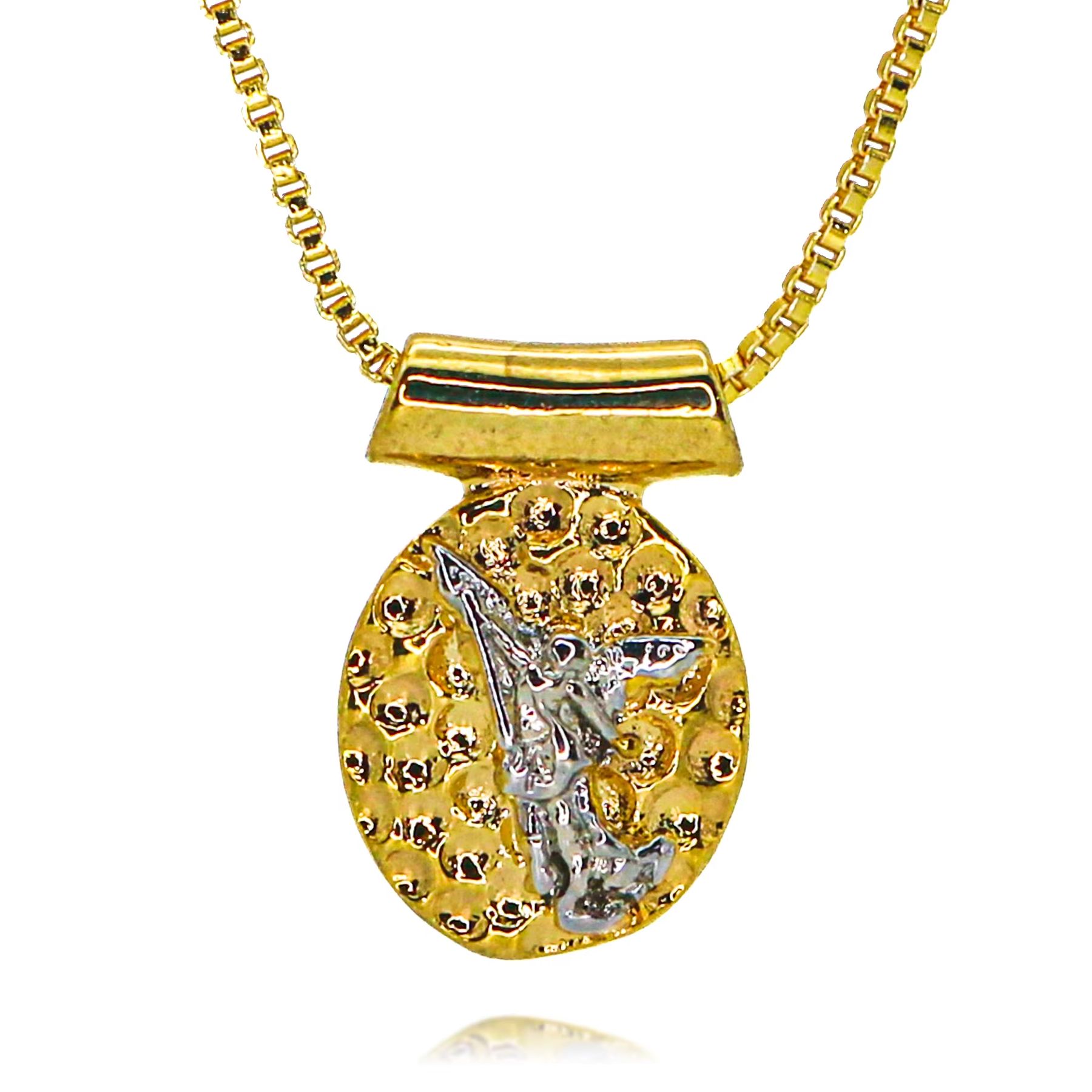Jewelry Making Michaels - Pozłacane Archangel Saint Michael Charms dla