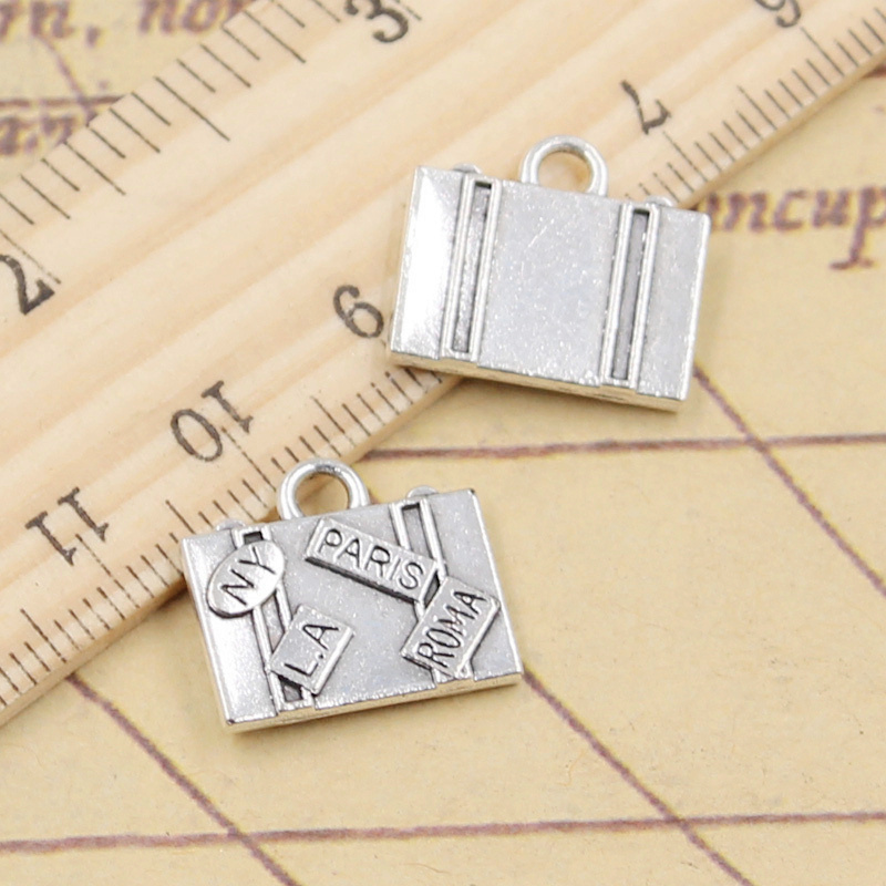 Jewelry Making New York - 10 sztuk Charms torby podróżne nowy