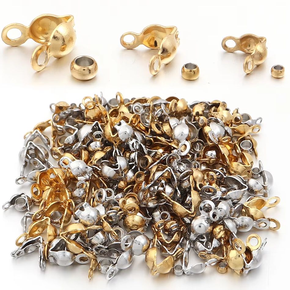 Jewelry Making Brass - 40-200 szt. Złączki ze stali nierdzewnej,