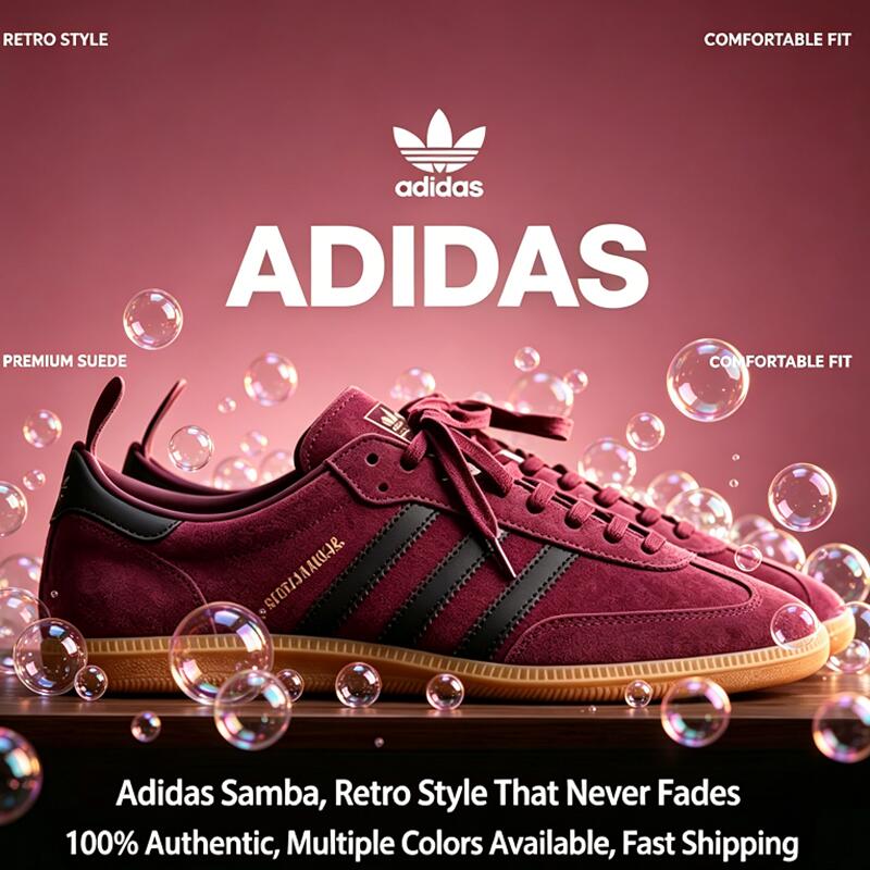 Adidas Shoes Samba - Adidas Samba Trefoil Unisex Low Top
