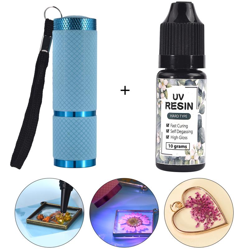 10g 25g twarde żywicy UV DIY s – Jewelry Making Uv Resin Kit recenzja i cena