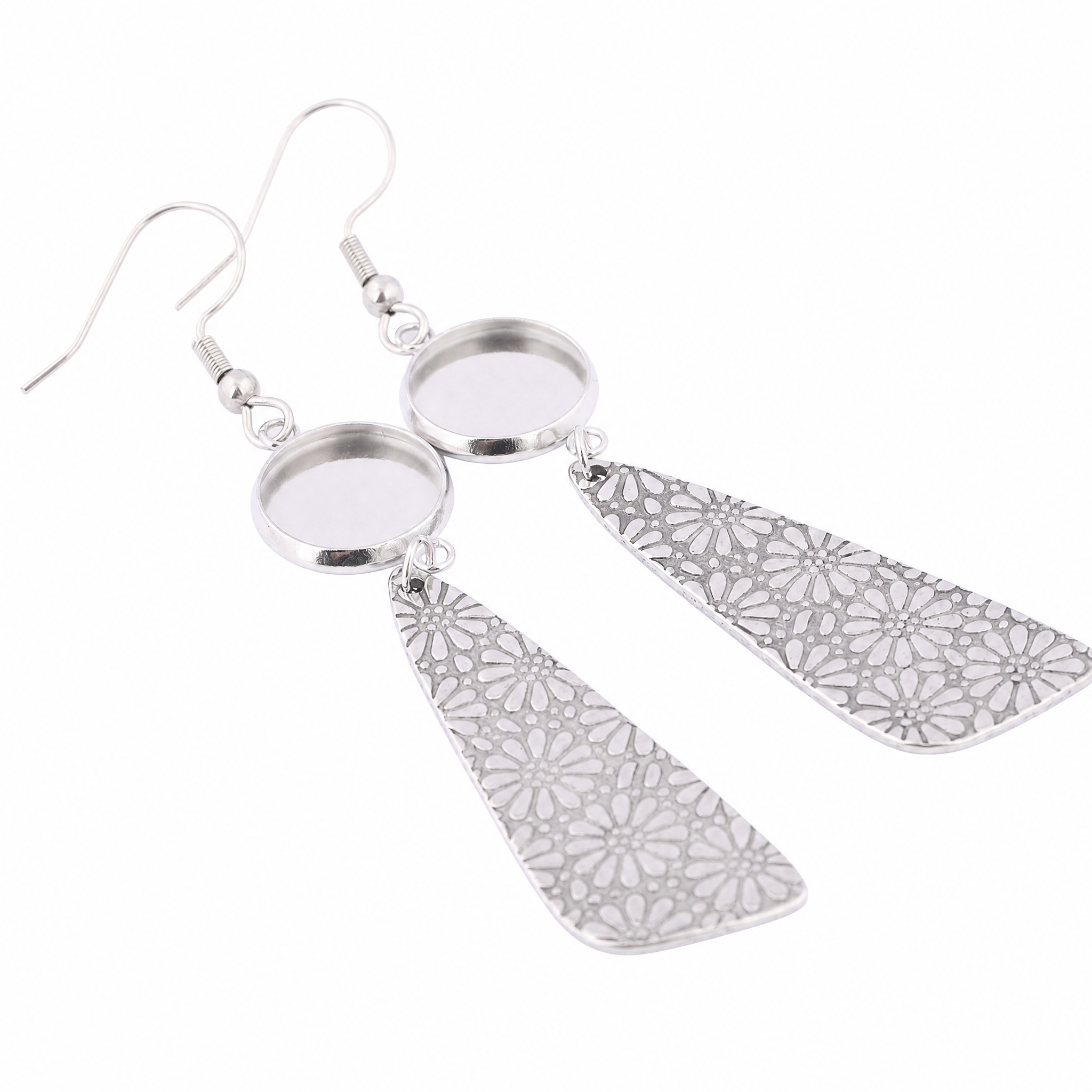 6 szt. Bazy kolczyków ze stali – Jewelry Making Tray recenzja i cena