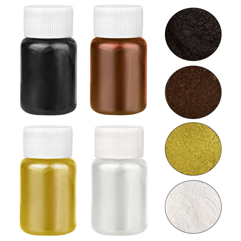 4 Kolory/Zestaw Perłowe Pigmen – Jewelry Making Uv Resin Kit recenzja i cena