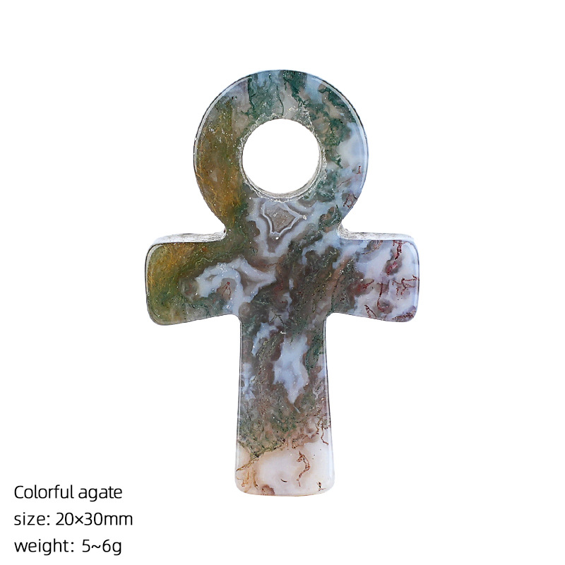 Kolorowy Agat Ankh Krzyż Wisio – Jewelry Making Michaels recenzja i cena