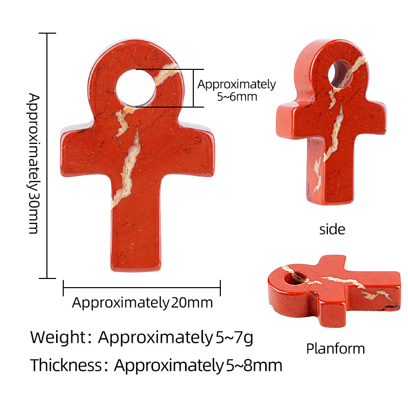 Kolorowy Agat Ankh Krzyż Wisio – Jewelry Making Michaels recenzja i cena