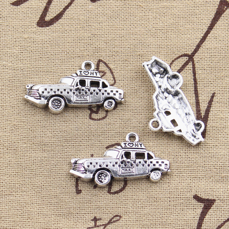 8 szt. Zawieszki Taksówka Nowo – Jewelry Making New York recenzja i cena