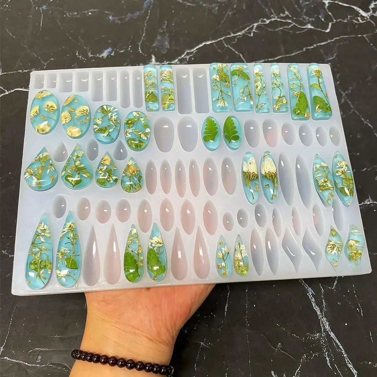 Forma silikonowa do kolczyków  – Jewelry Making Uv Resin Kit recenzja i cena