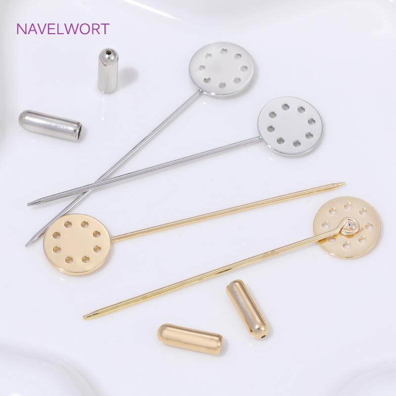 Długie broszki-ścigaczki pozła – Jewelry Making Tray recenzja i cena
