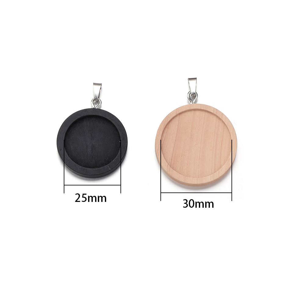 1-5 szt./partia 25 30mm Okrągł – Jewelry Making Tray recenzja i cena