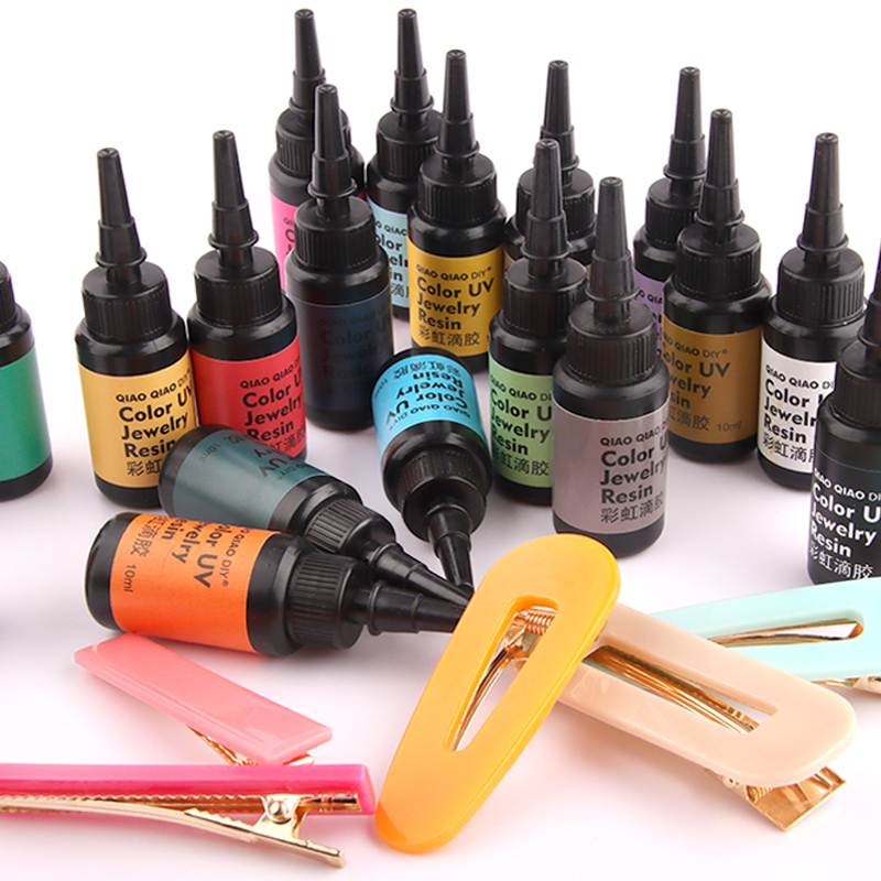 Kolorowy twardy klej żywiczny  – Jewelry Making Uv Resin Kit recenzja i cena