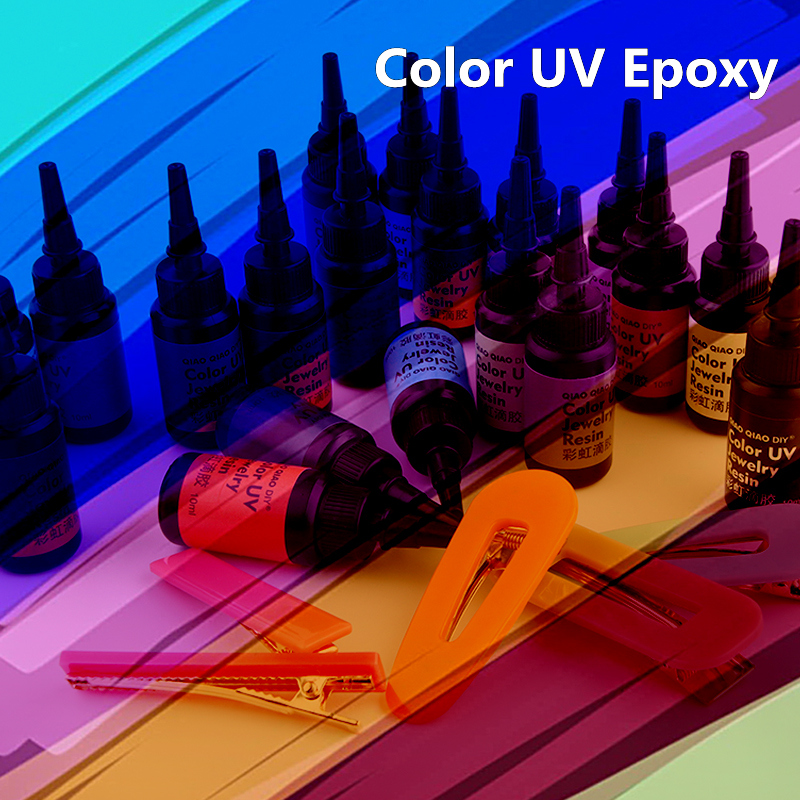 Kolorowy twardy klej żywiczny  – Jewelry Making Uv Resin Kit recenzja i cena