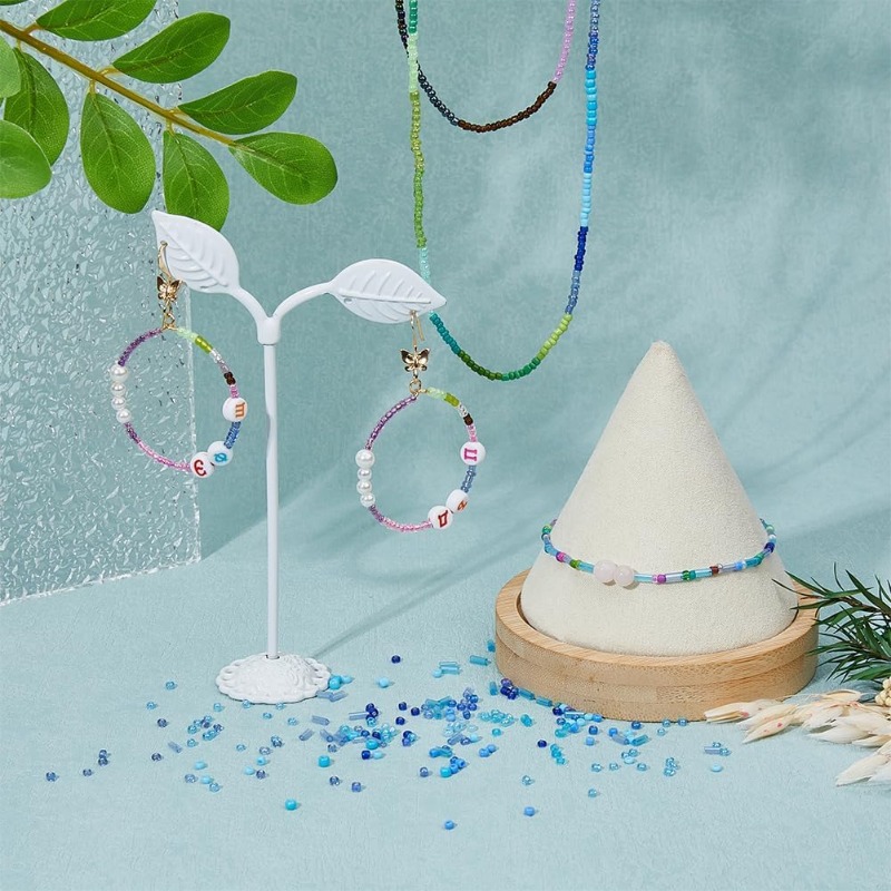 15000 sztuk 15 stylów Niebiesk – Seed Bead Tube recenzja i cena