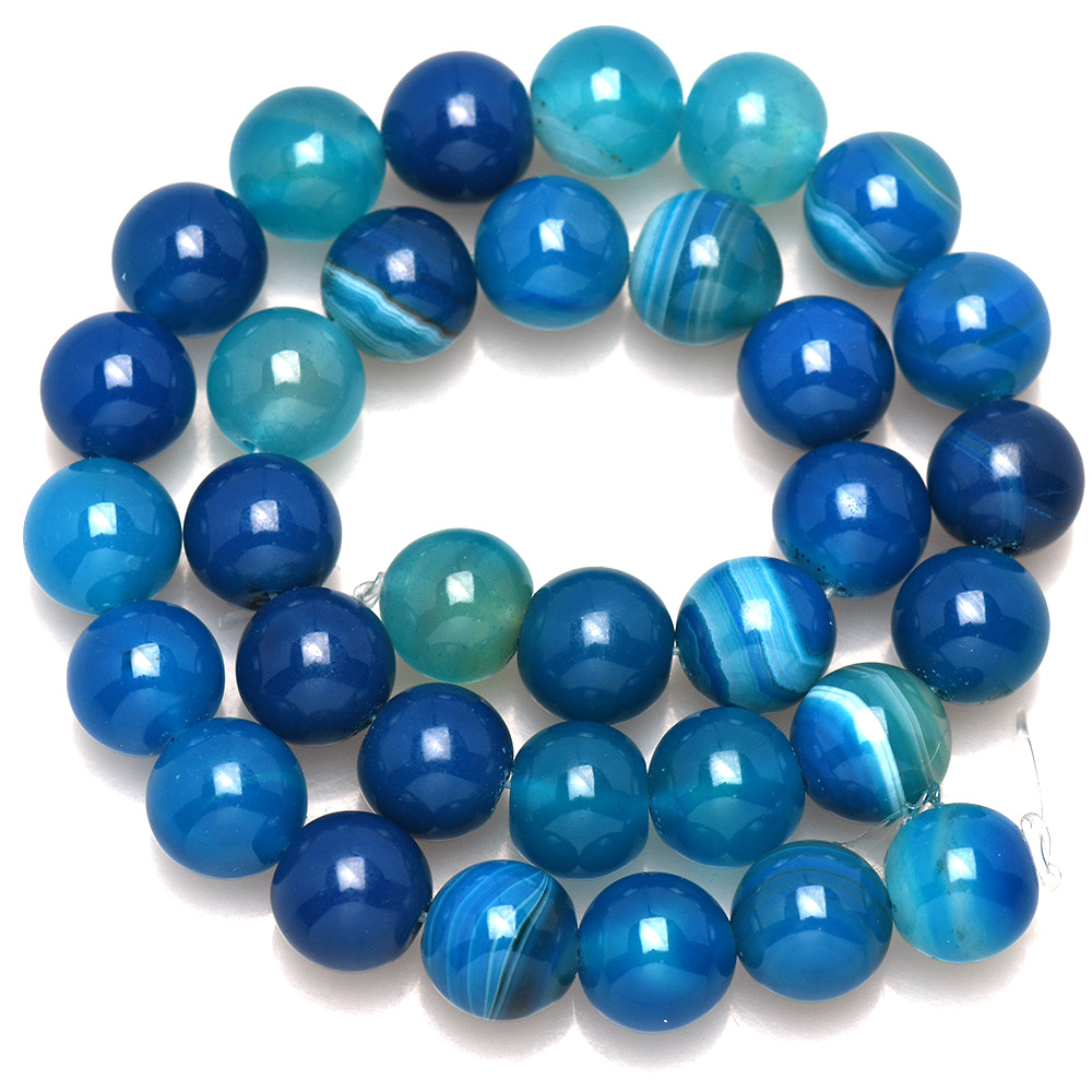 Kamień naturalny w paski niebi – Jewelry Making Gemstones recenzja i cena