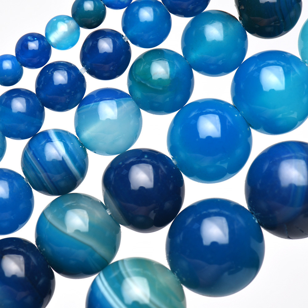 Kamień naturalny w paski niebi – Jewelry Making Gemstones recenzja i cena