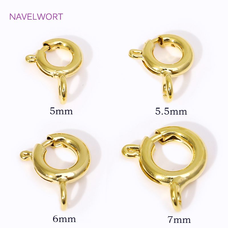 Zapięcia sprężynowe z mosiądzu – Jewelry Making Brass recenzja i cena