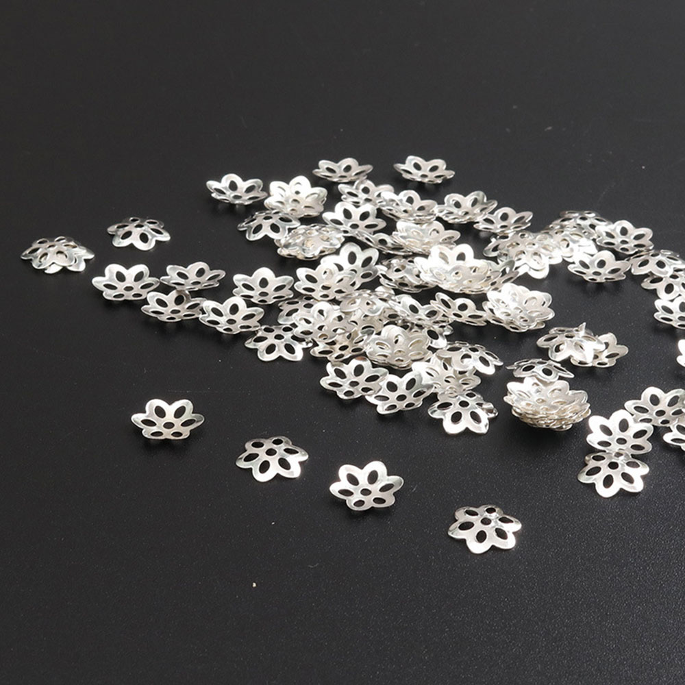100 szt. Kwiatowy koralik czap – Jewelry Making Bali recenzja i cena