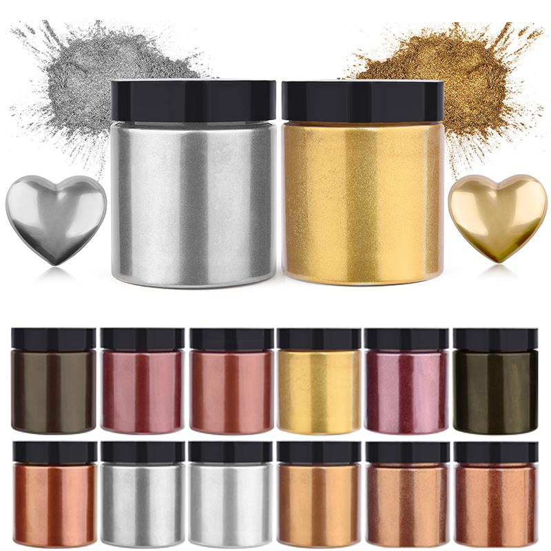 50g Shimmer Metallic Gold Silv – Jewelry Making Uv Resin Kit recenzja i cena