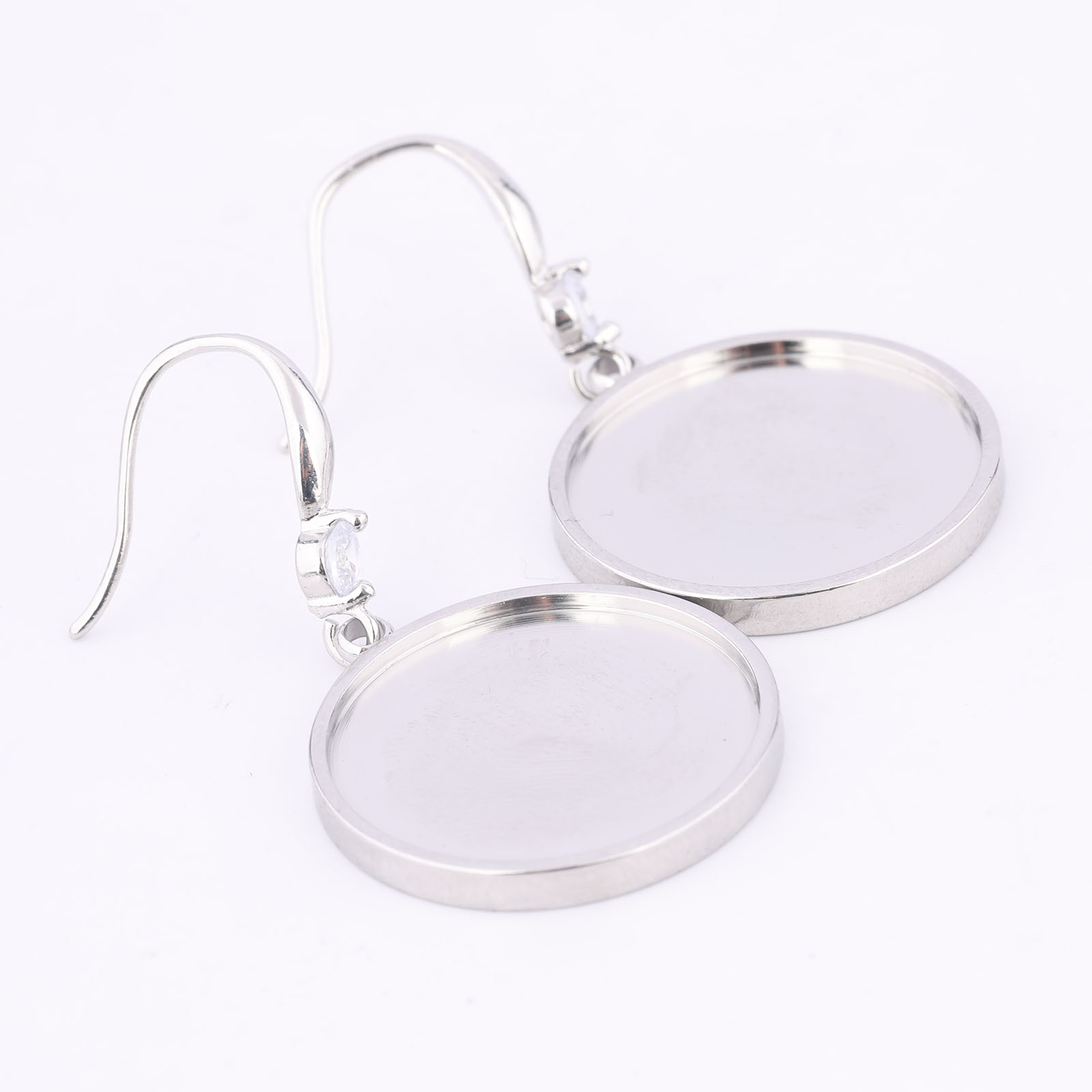 6 szt. Stal Nierdzewna Oprawki – Jewelry Making Tray recenzja i cena