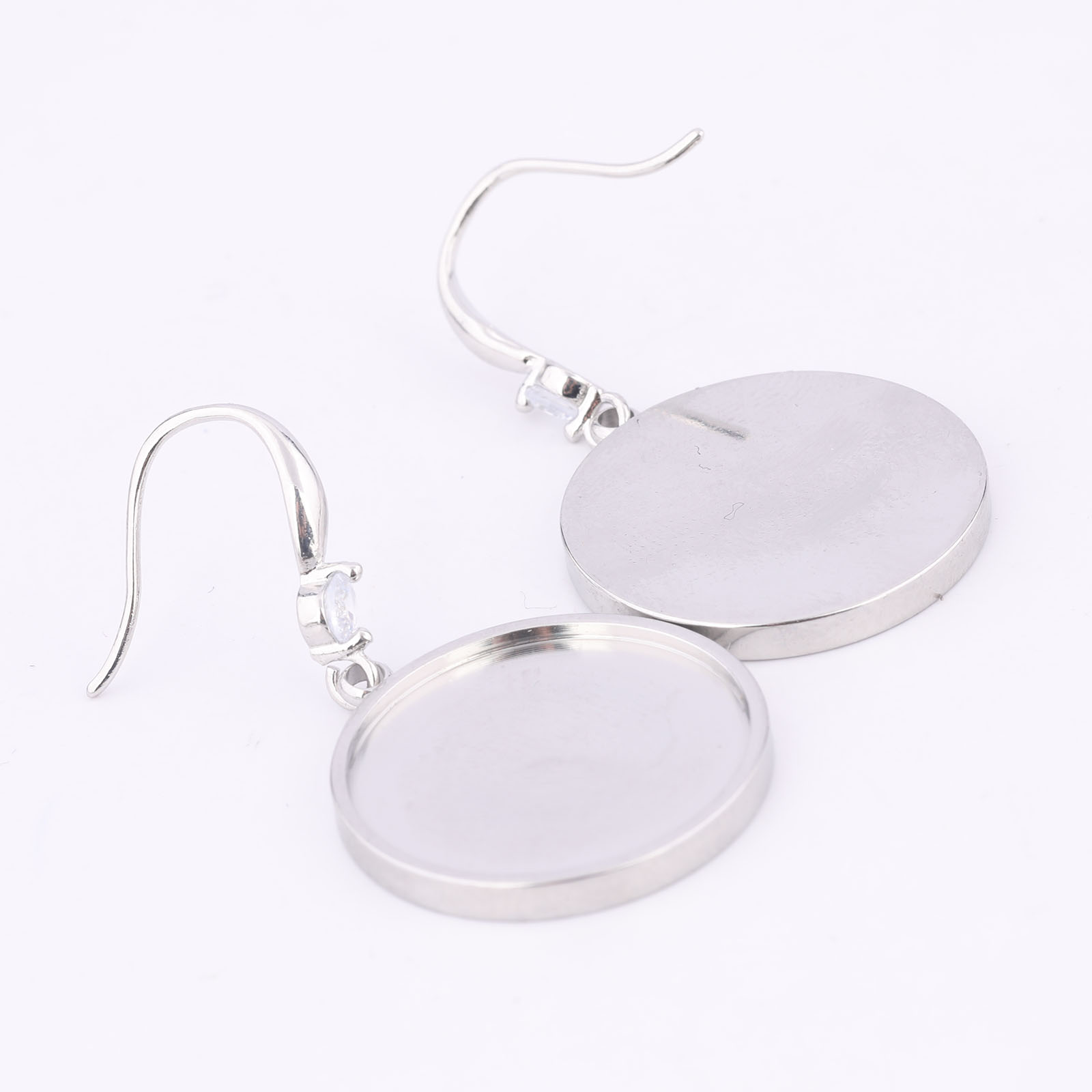 6 szt. Stal Nierdzewna Oprawki – Jewelry Making Tray recenzja i cena