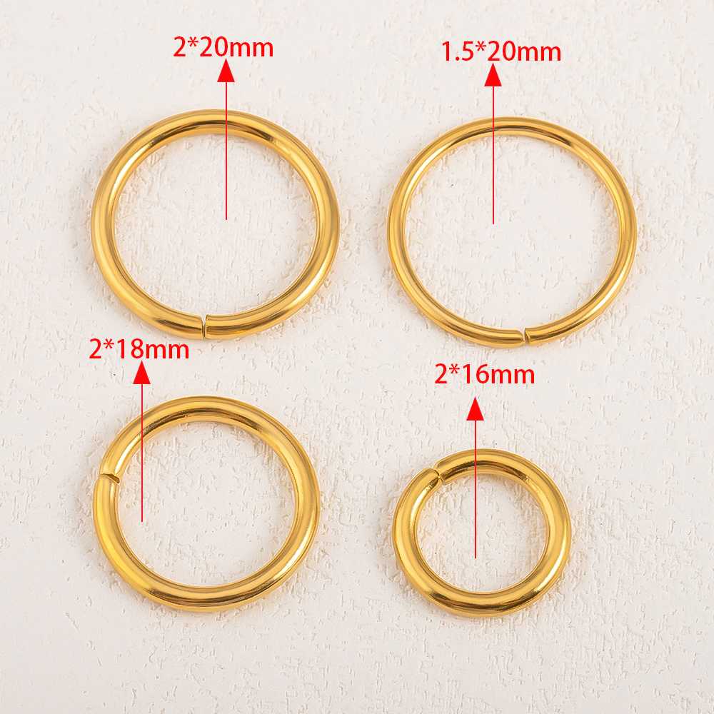 Nie blaknące 10 szt. dużych, o – Jewelry Making Tools And Supplies recenzja i cena