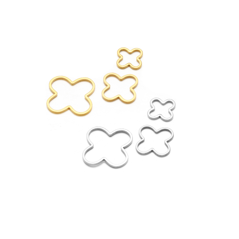 20/50 sztuk cztery liście kwia – Jewelry Making Tools And Supplies recenzja i cena
