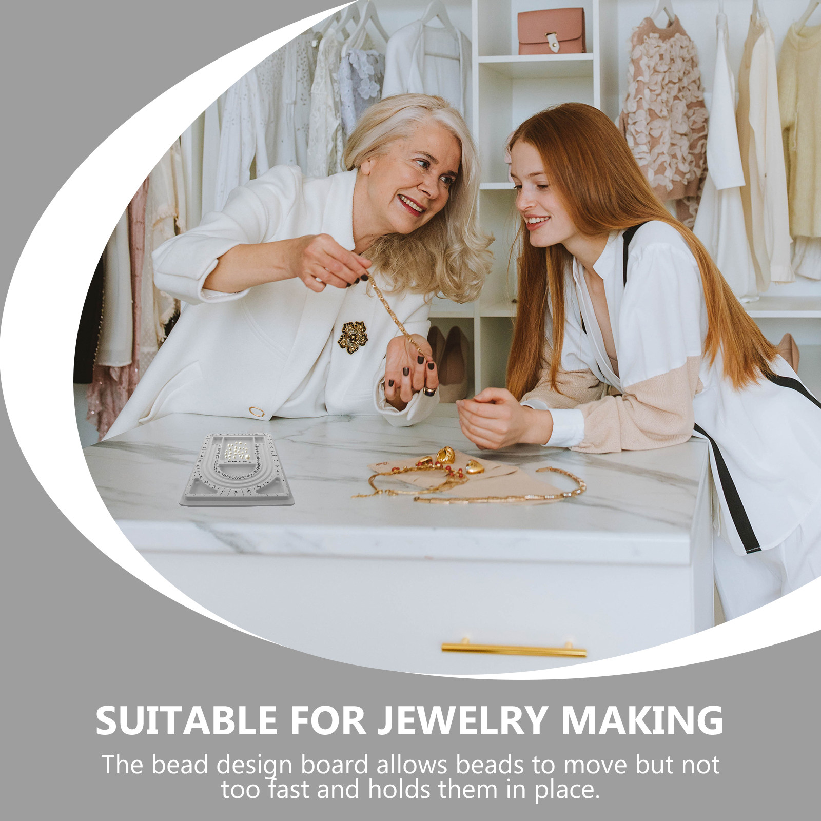 2 szt. Tablica do projektowani – Jewelry Making Tray recenzja i cena
