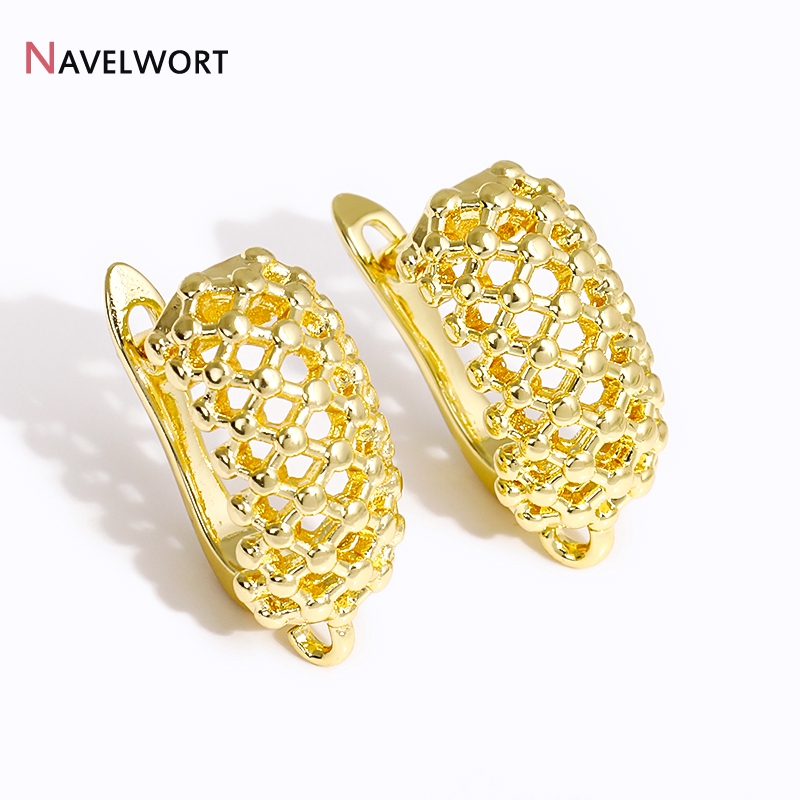Pozłacane 18-karatowym złotem  – Jewelry Making Brass recenzja i cena