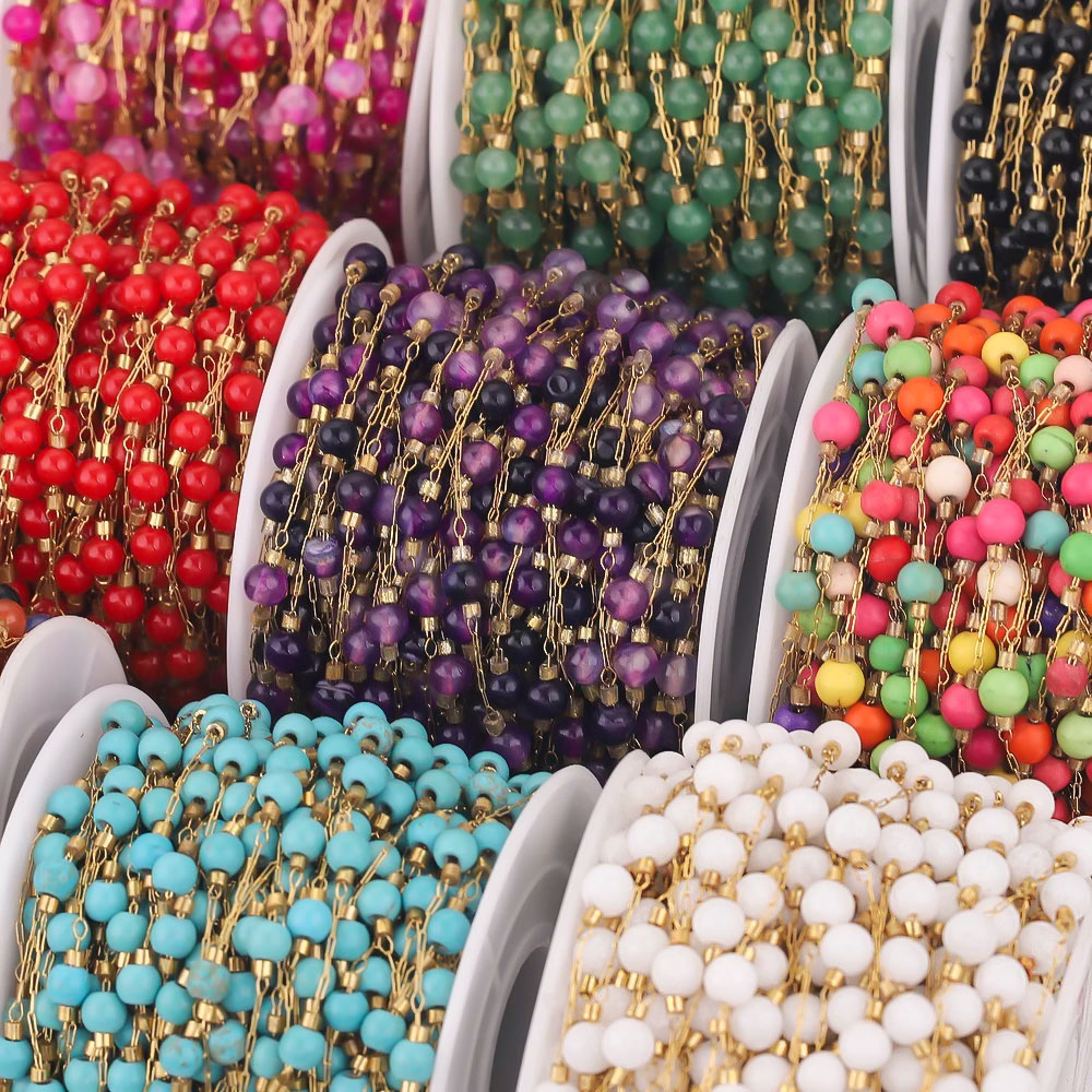 1M Wielokolorowe Okrągłe Koral – Jewelry Making Gemstones recenzja i cena